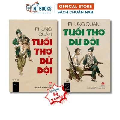 Sách - Combo 2 cuốn Tuổi Thơ Dữ Dội Tập 1 và Tập 2 - Phùng Quán - KD